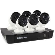 6 Camera 8 Channel 4k Ultra Hd Nvr Security System Swann Communications Ltd Uk