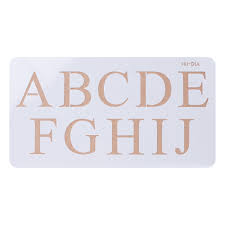 Office depot & officemax has a great selections of stencils and letters that you are. Cake Alphabet Acrylic Stencils 2 Inch Times New Roman Set Of 4 Lacupella Cake Decorating Tools And Stencils