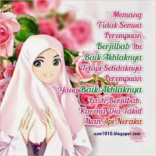 30 kata kata motivasi wanita muslimah berhijab. Gambar Kata Wanita Berhijab Cikimm Com
