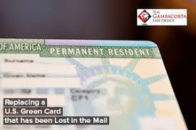 Find out how you can get a green card, requirements, cost, renewal, replacement. Replacing A U S Green Card That Has Been Lost In The Mail