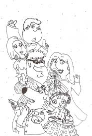 Free family guy coloring pages. Family Guy Coloring Pages