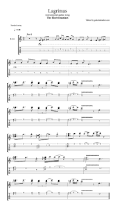 The Electromaniacs Lagrimas Guitar Tabs Instrumental Guitar Tab Easy Pdf Guitar Sheet Music Guitar Pro Tab Guitar Sheet Music Music Tabs Guitar Tabs