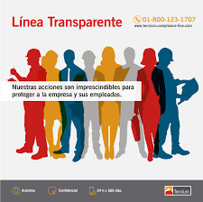 Ternium en Monterrey - La transparencia es uno de nuestros valores  principales. Por eso, te recordamos que puedes reportar cualquier  irregularidad ética o fraude a nuestra Línea Transparente. Tu información  es anónima