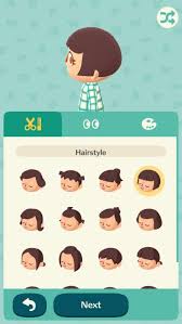 Your hair style and color in animal crossing: Animal Crossing Pocket Camp All The Faces And Hairstyles For Girls