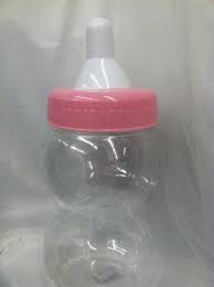 Amazon Com 13 Jumbo Baby Bottle Fillable Baby Shower Bank Pink Plastic Decoration Centerpiece Baby Pink Plastic Baby Keepsake Baby Bottles