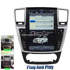 12 1 Tesla Style Navigation Vertical Screen Android Radio For Mercedes Benz Ml300 350 2012 2013 2014 2015 Android Radio Mercedes Ml350 Navigation