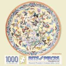 Learn how to do it yourself. Buy 99 Butterflies Engaging 1000 Piece Round Jigsaw Puzzle