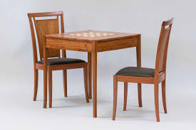 Great for poker or bridge or even monopoly. Game Table And Chairs The Krenov School Of Fine Furniture
