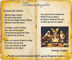 Titu maiorescu a văzut în g. Lumea Poeziilor George Cosbuc In Seara De CrÄƒciun
