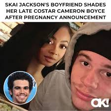 A man known as Yerkky Yerkky is facing backlash after seemingly throwing  shade at his girlfriend, #SkaiJackson's late co-star, #CameronBoyce. Tap  the link below for the full story. (📸: INSTAGRAM/MEGA) bit.ly/40Vra0W