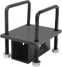 Amazon.com: VOWAGH 2 Inch RV Bumper Hitch Receiver Adapter, Compatible with  4" x 4" Continuous Welded Steel Bumpers, Black Powder Coated Steel, Max 200  lbs, Not for Towing : Automotive