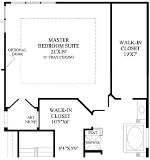 Have you considered the layout options for your master bedroom floor plans? Master Bedroom Floor Plan Bath Walk Closet House Plans 137255