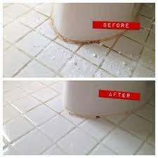 Pour some hydrogen peroxide into a spray bottle and spray the grout to get rid of mold and mildew. Grout Cleaner Recipe Our Wee Home Grout Cleaner Grout Cleaner Recipe Diy Cleaning Products