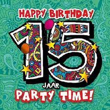 Bol Com Verjaardagskaart 3d 15 Jaar