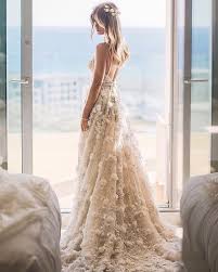 25 Gorgeous 3d Floral Applique Wedding Dresses Perfect For Spring Brides Wedding Dresses Country Style Wedding Dresses Berta Bridal Gowns