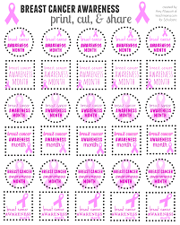 All quizzes here relate to pink in many different and original ways. Breast Cancer Awareness Printable To Share Scholastic Parents
