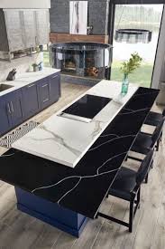 Black And White Quartz Black White Quartz Countertop In 2020 Black Quartz Countertops White Quartz Countertop Black Marble Countertops