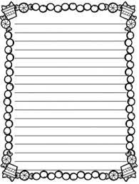 Paper with decorated borders motivate your students to work through the creative writing process by allowing them to publish their work on this fancy border paper. Christmas Writing Paper Christmas Writing Paper Writing Paper Christmas Writing
