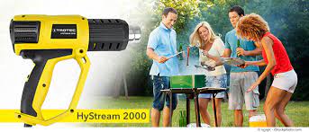 Light The Barbecue Faster With A Heat Gun