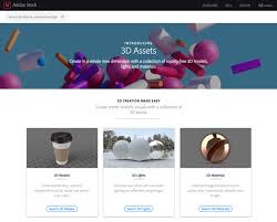 Free 3d assets for adobe dimension. Adobe Reveals New 3d Design Program Project Felix Design Week