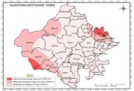 Another one of the deadliest quakes that india faced took place in the kangra region of himachal pradesh. Seismic Zones And Faults Earthquake Hazard In Rajasthan Rajras Rajasthan Ras