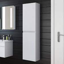 This additional unit can be purchased separately. 1400 Mm Tall White Bathroom Furniture Wall Hung Modern Cupboard Cabinet Storage Unit Bathroom Tall Cabinet Tall Cabinet Storage Wall Mounted Bathroom Cabinets