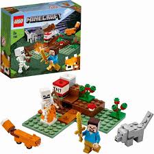 Some serious minecraft blueprints around here! Lego Minecraft 21162 Das Taiga Abenteuer Lego 5702016618297