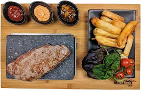 Bruce's method is using slow and medium heat, which is a safer way to cook a good founder of lifehack read full profile bruce cole at saute wednesday has a quick tips on. Black Rock Grill Steak Stone Grill Set Sizzling Lava Stone Steak Set Amazon De