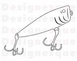 Download Fishing Lure Outline Svg Fishing Bait Svg Fishing Svg Etsy Fishing Svg Fish Clipart Fishing Bait