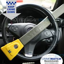 Winner international car steering wheel lock Stoplock Original High Security Flashing Led Car Steering Wheel Lock Immobiliser Ebay