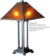 Meyda 24216 24217 Van Erp Mica Library Lamps Art Deco Table Lamps Deep Discount Lighting Art Deco Table Lamps Table Lamp Stained Glass Table Lamps