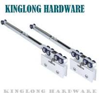 Heavy Duty Glass Door Fitting Hanging Wheel Soft Close ...