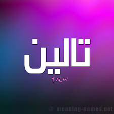 معنى اسم تالين فهرس
