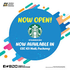 Golden screen cinemas provides total movie entertainment in the best halls with the best customer service to generate a healthy return to our stakeholders. Gsc The First Ever Starbucks Counter In Gsc Is Now Open Facebook