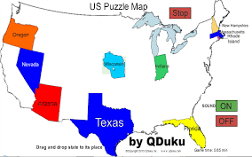 Usa map puzzle games online. Usmap Puzzle Game