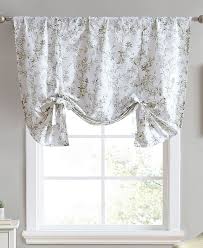 Cellular, roller, solar, roman, outdoor Laura Ashley Lindy Tie Up Designer Valance Reviews Window Treatments Blinds Macy S