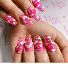 We dye our hair, we get tattoos and we wax the hair off of our bodies. Cute Pink Nail Art Ladystyle