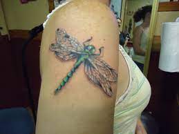 Dragonfly tattoo designs can be easily crafted as feminine or as masculine ones wants. Dragonfly Tattoo The Life