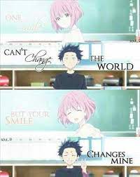 Use your votes to let other fans of a silent voice know what your favorite quotes from the movie are. Silent Voice Quotes Anime Amino
