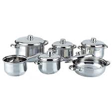 Beneficios de cocinar con productos en acero inoxidable Bateria De Cocina De Acero Inoxidable 11 Piezas Callaway Venta Online Brico Reyes