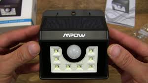 99 ($17.00/count) 14% coupon applied at checkout save 14% with coupon. Mpow Solar Powered 8 Led Motion Sensor Light Youtube
