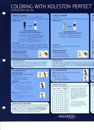 Wella Koleston Prefect Color Instructions Wella Hair Color Wella Koleston Wella