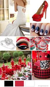 Queen Of Hearts Inspiration Board When Geeks Wed Wonderland Wedding Theme Alice In Wonderland Wedding Theme Wonderland Wedding