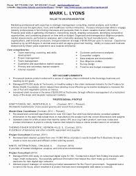 Food Service Manager Resume Fresh Mark Lyons Resume