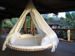 The stand design also makes this hammock perfect for any garden or backyard. A Diy Trampoline Swing Bed Turns Your Backyard Into A Luxury Retreat Diy Porch Swing Bed Porch Swing Bed Diy Porch Swing