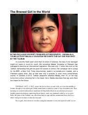 Mel_robbins_the_5_second_rule_transform_your_li(zlibraryexau2g3p_onion).pdf the 5 second rule: I Am Malala Excerpt Pdf 1 The Bravest Girl In The World In This Exclusive Excerpt From Her Autobiography I Am Malala Young Activist Malala Yousafzai Course Hero