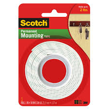Looking for a way to remove signage/etc. 3m Scotch 114 Permanent Mounting Tape Indoor Findtape