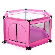 6 Sided Baby Playpen Playinghouse Interactive Kids Toddler Room With Safety Gate Mat Not Include Walmart Com