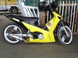 Honda wave series, also known as honda nf series, honda innova (in europe), and honda supra (in indonesia) is a series of small motorcycle models (known as an underbone) manufactured by honda motor co. Honda Wave 125 Modified Honda Waves Yamaha
