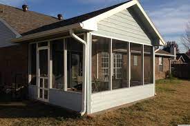You Ll Never Believe How Inexpensive This Diy Was Screened In Porch Diy Porch Design Screened Porch Designs